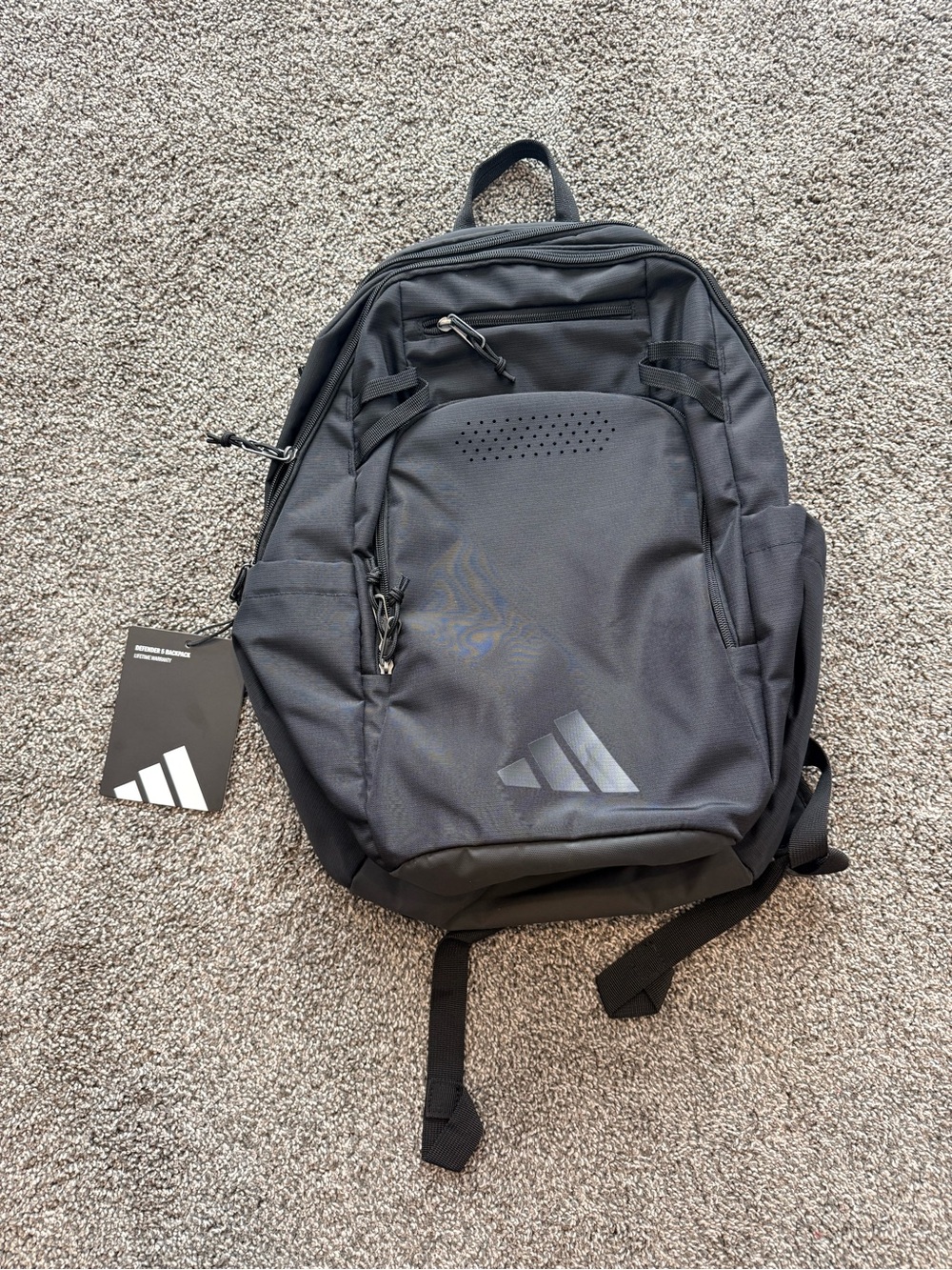 adidas Defender 5 Backpack for Sports, and Travel, 33L, Black - JJ7424